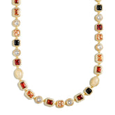 Royal Charm Gemstone Necklace