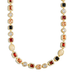 Royal Charm Gemstone Necklace