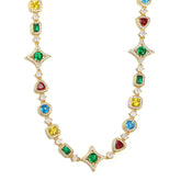 Ice Out Multi-color Diamonds Chain