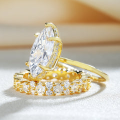 Special Marquise Cut Ring Set