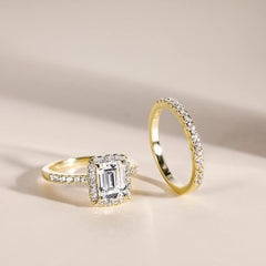 2CT Bridal Ring Set Engagement Rings