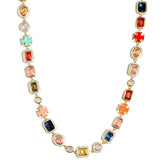 Iceyqueen Gold Solstice Gemstone Necklace (Unisex)