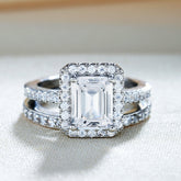2CT Bridal Ring Set Engagement Rings