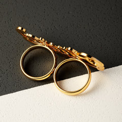 Two Finger Name Ring