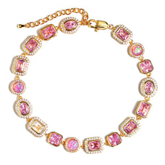 Amour Pink Solstice Gemstone Bracelet