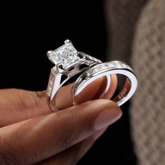Two-Piece Square Ring Set