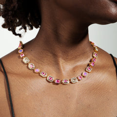 Amour Pink Solstice Gemstone Bracelet