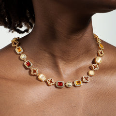 Iced Gemstone Bracelet