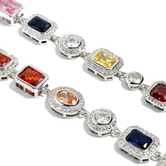 Charming Multicolor Gemstone Necklace