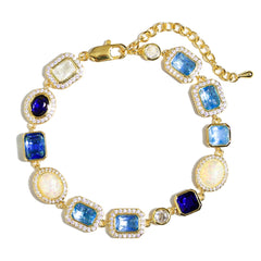 Blue Gemstone Solstice Bracelet