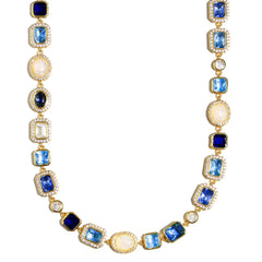 Blue Gemstone Solstice Necklace