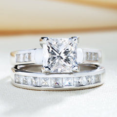 Two-Piece Square Ring Set