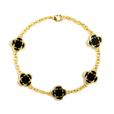 Onyx Gemstone Bracelet