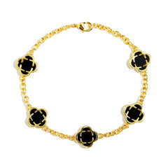 Onyx Gemstone Bracelet