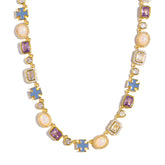 Lavender Luxe Purple Sapphire Gemstone Necklace