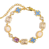 Lavender Luxe Purple Sapphire Gemstone Bracelet