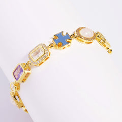 Lavender Luxe Purple Sapphire Gemstone Bracelet