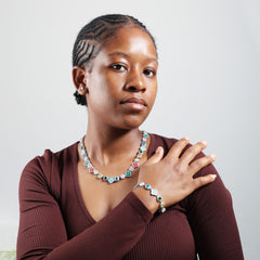 Mosaic Garden Gemstone Bracelet