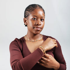 Heart Cut Tourmaline Gemstone Necklace