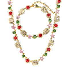 Sweet Blossom Gemstone Bracelet