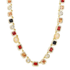 Royal Charm Gemstone Necklace