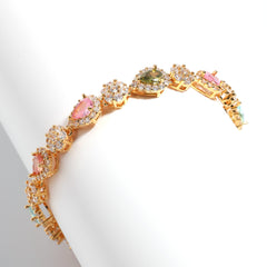 Timeless Teardrop Tourmaline Solitaire Necklace