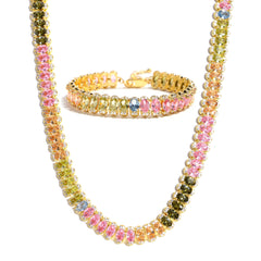 Playful Palette Tourmaline Necklace