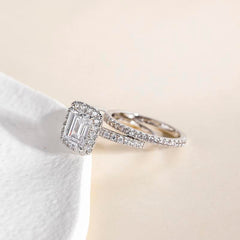 2CT Bridal Ring Set Engagement Rings