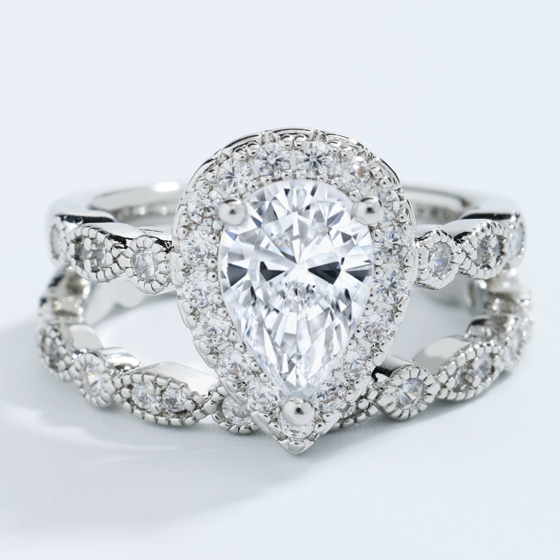 1.5CT Bridal Ring Sets Engagement Rings