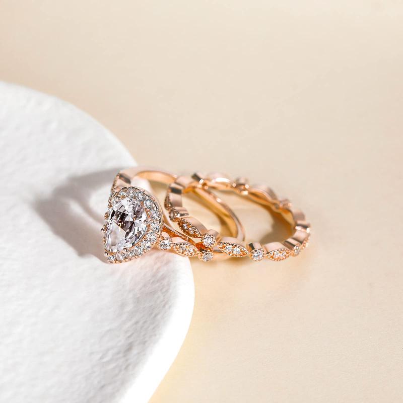 1.5CT Bridal Ring Sets Engagement Rings