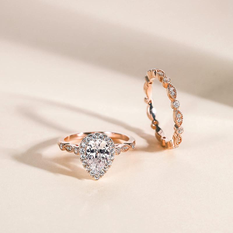 1.5CT Bridal Ring Sets Engagement Rings