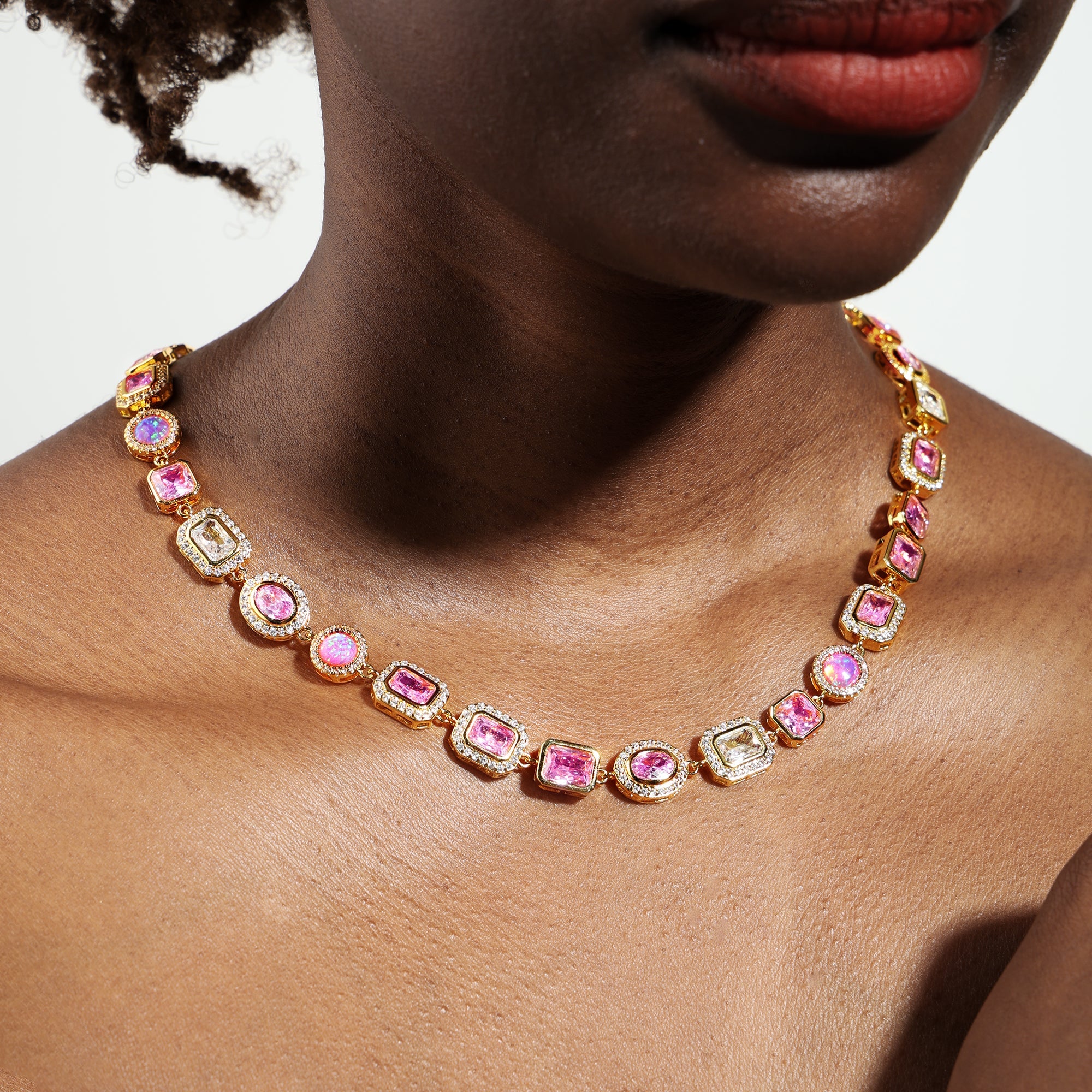Amour Pink Solstice Gemstone Bracelet