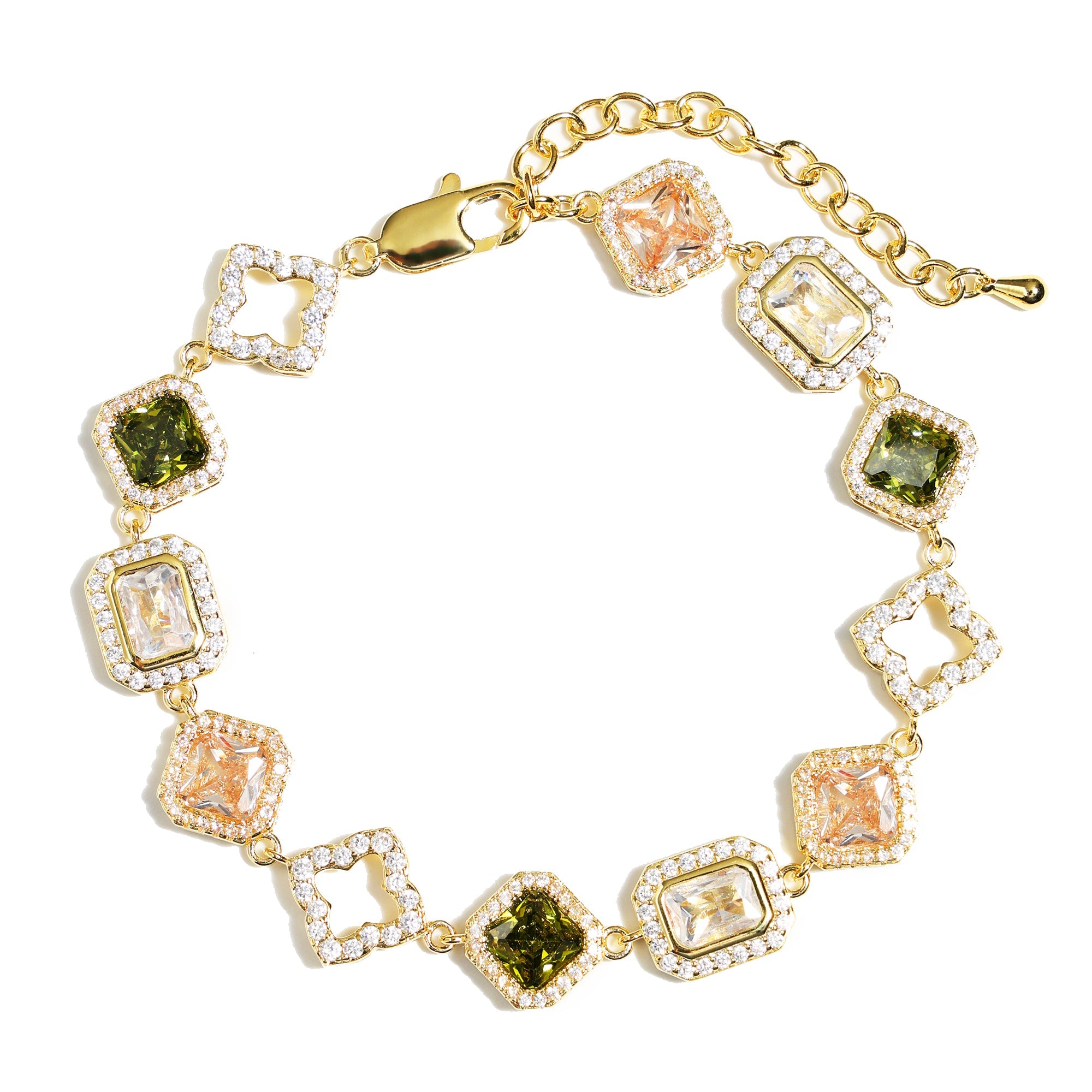 Fresh Harmony Gemstone Necklace Set