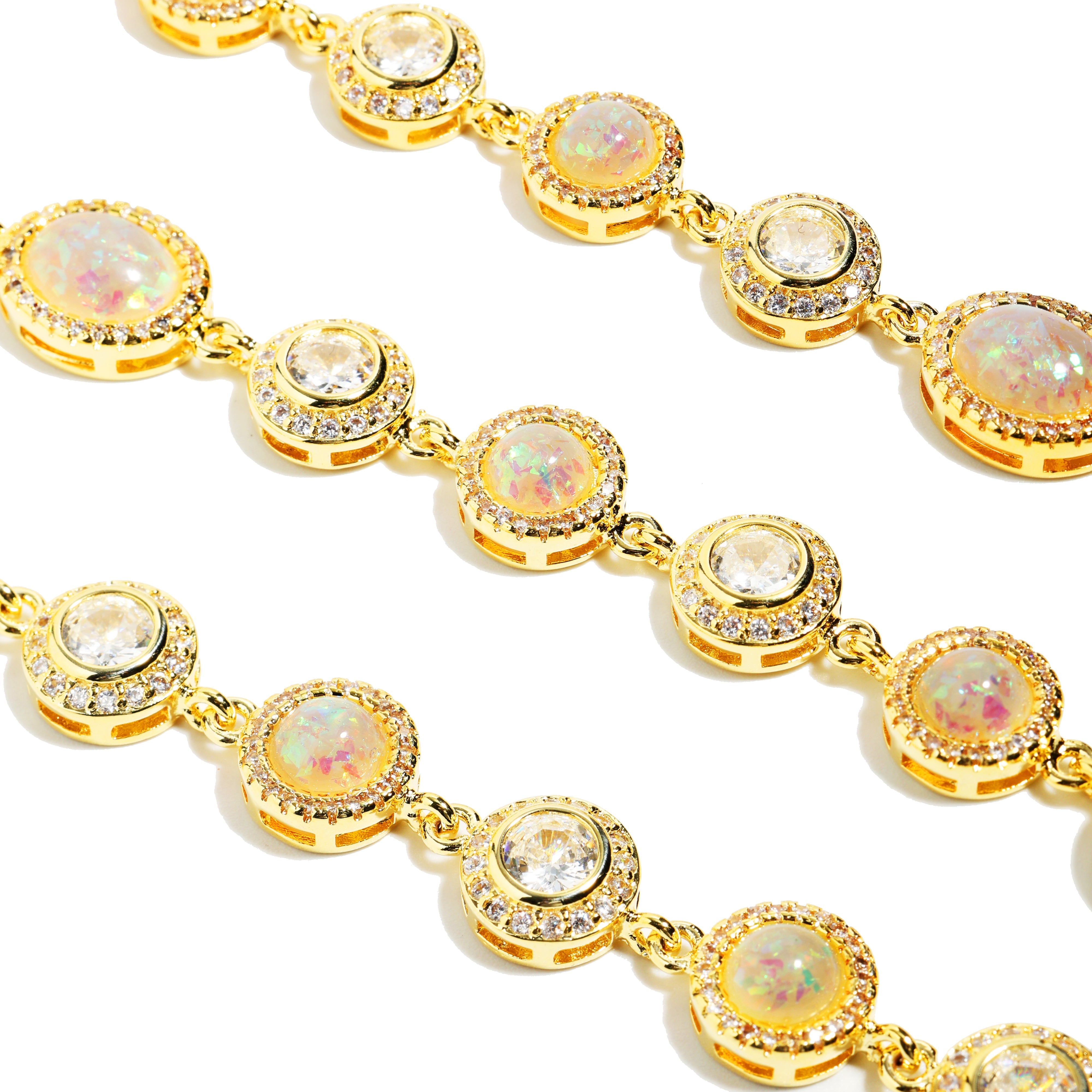 Aurora Whisper Gemstone Bracelet