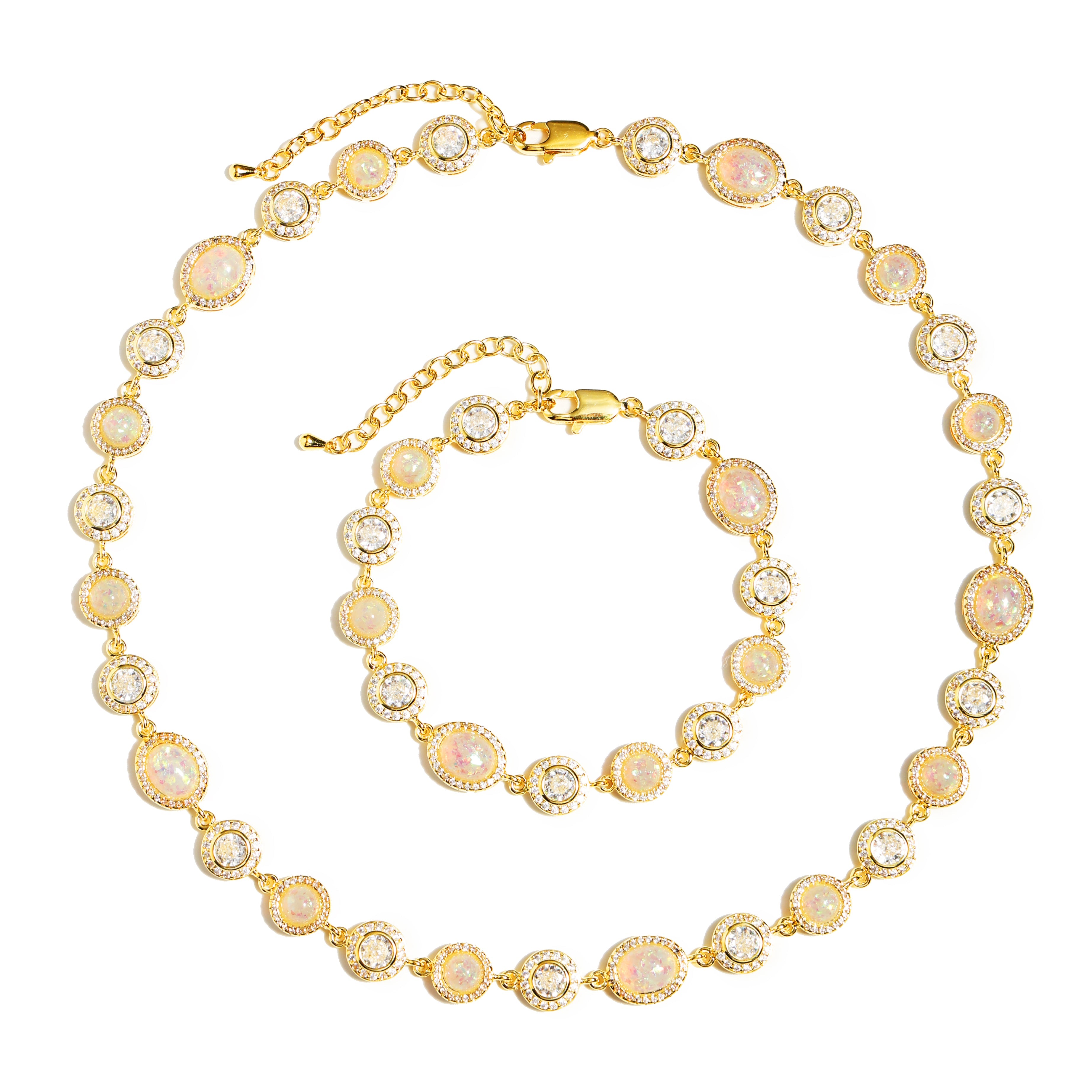 Aurora Whisper Gemstone Set
