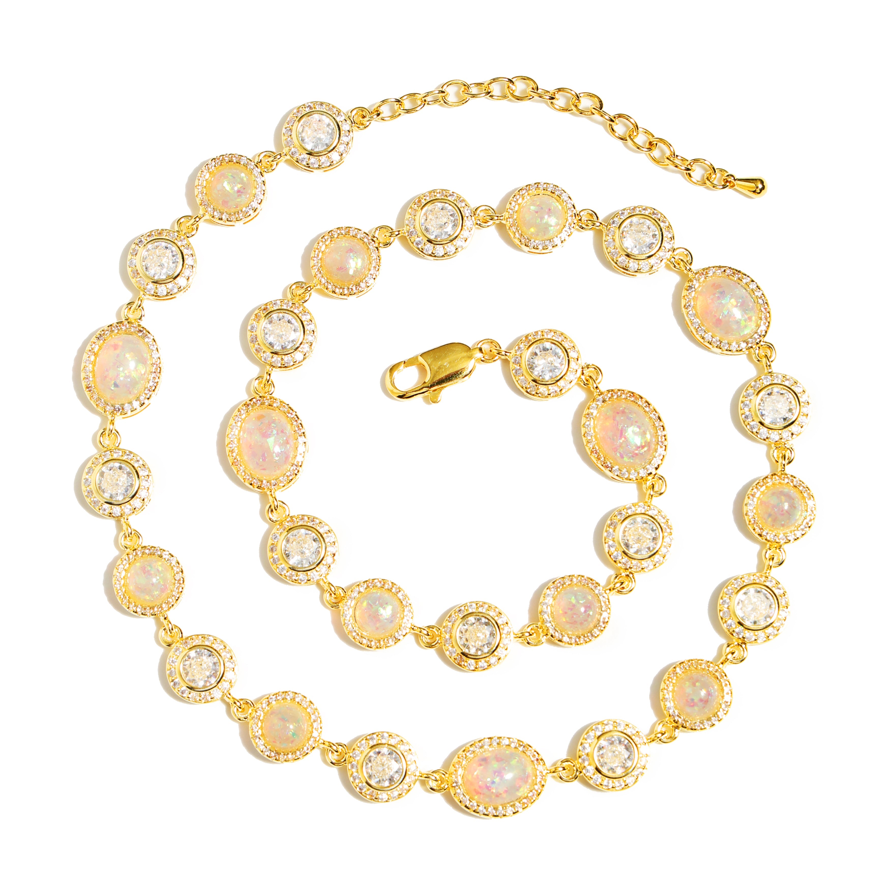 Aurora Whisper Gemstone Bracelet