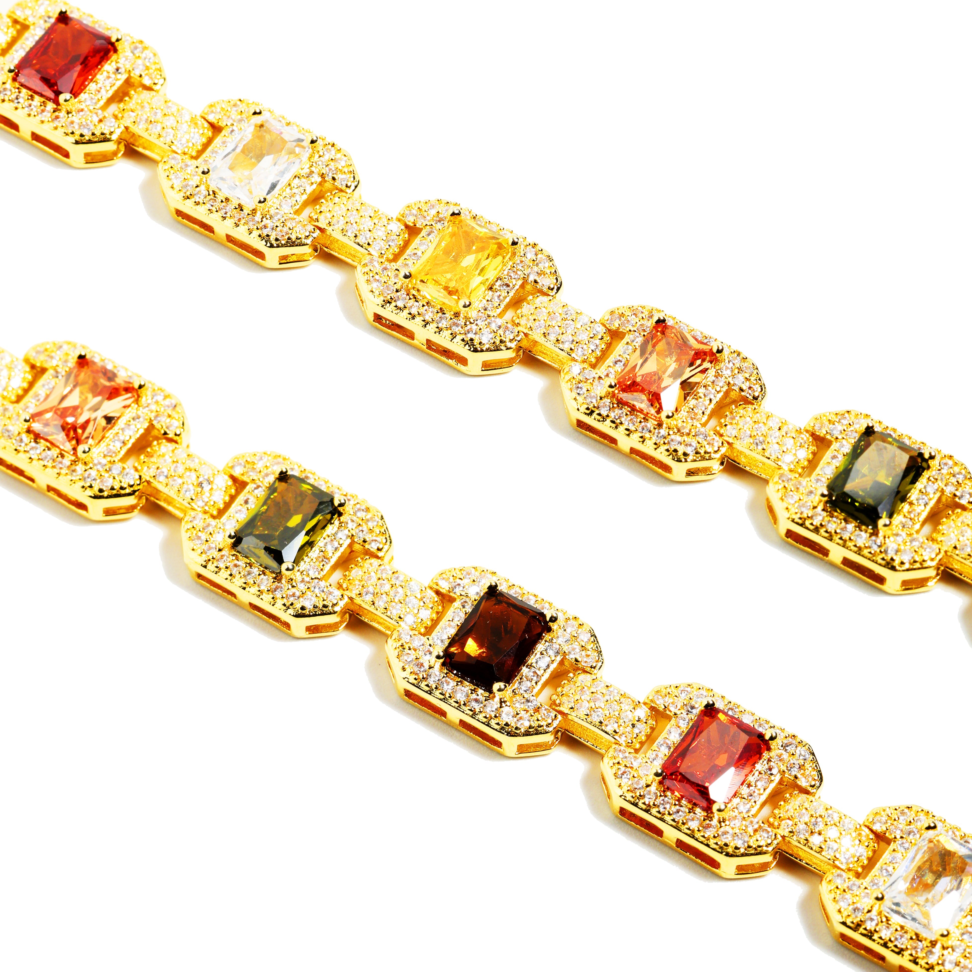 Hue Horizon Gemstone Necklace
