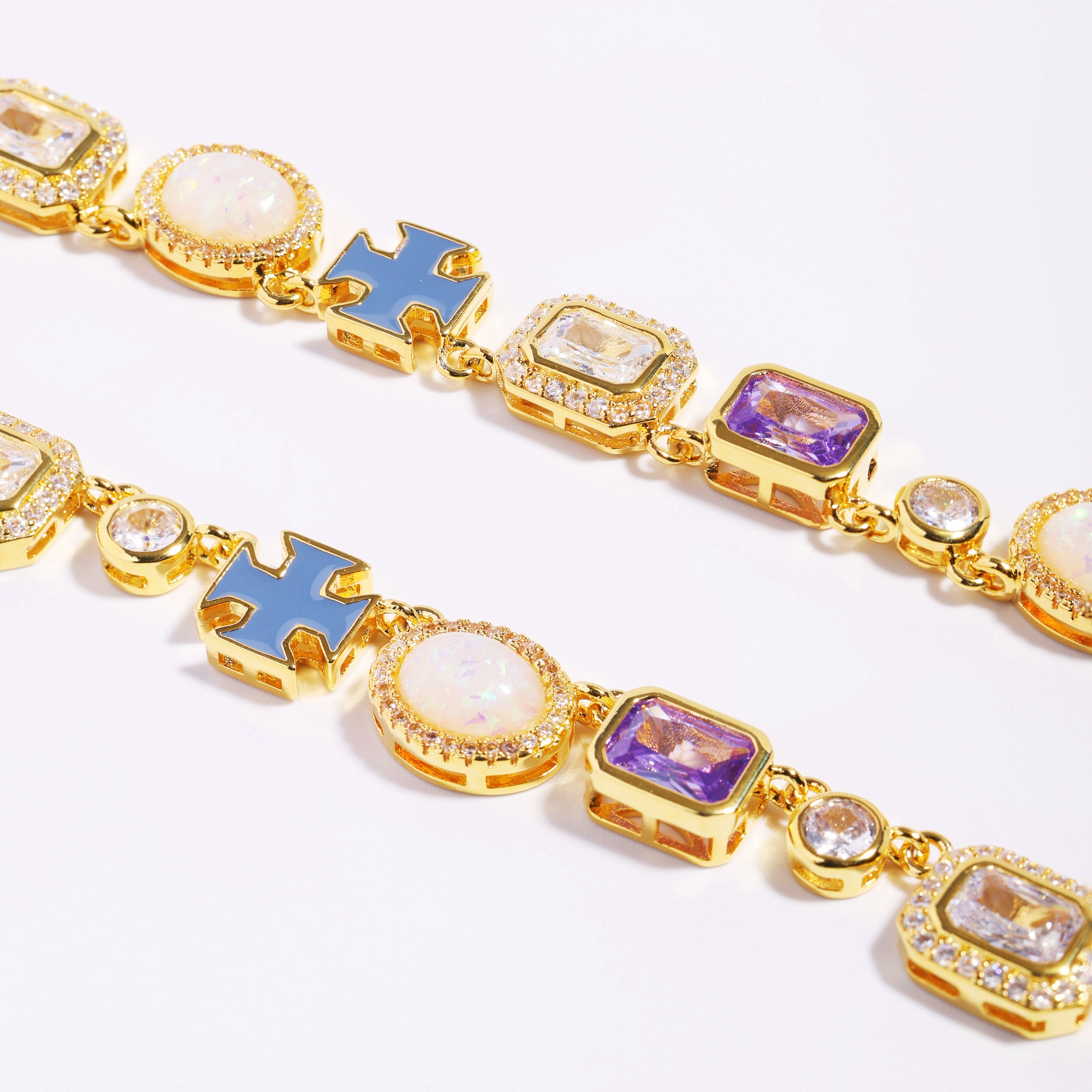 Lavender Luxe Purple Sapphire Gemstone Bracelet