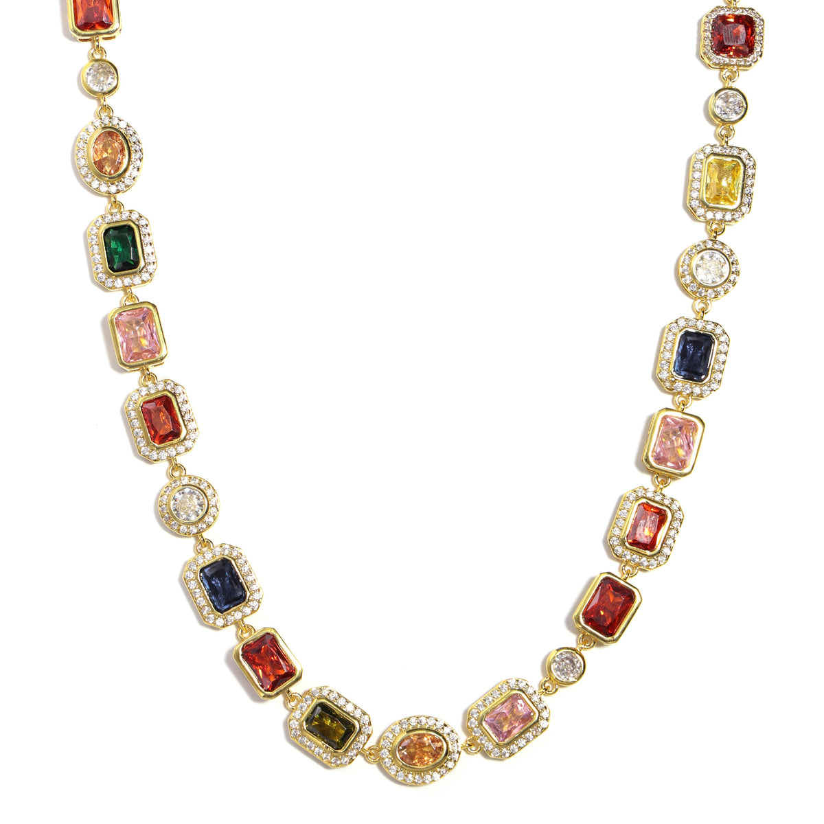 Gold Solstice Purely Gemstone Necklace