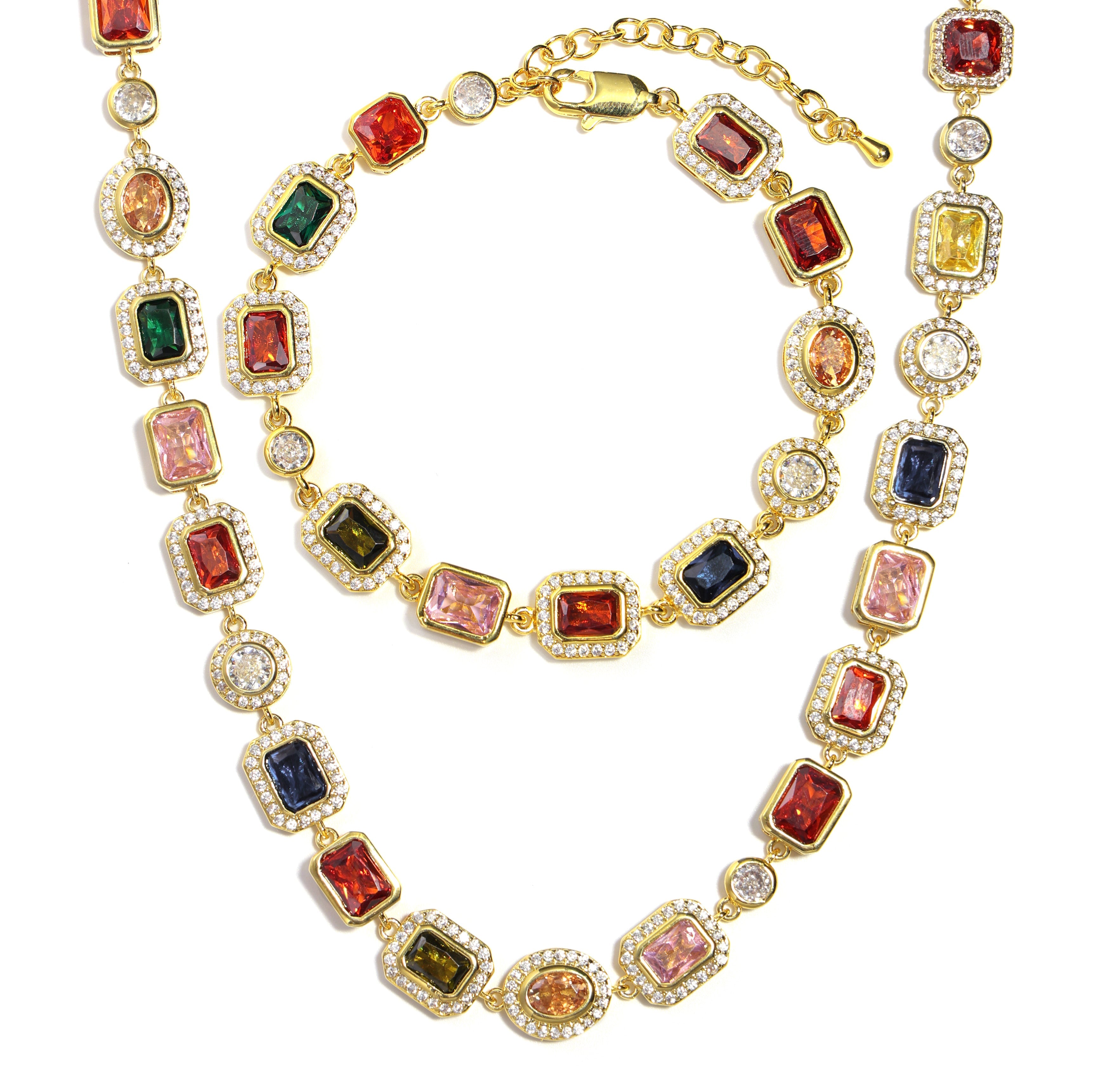 Gold Solstice Purely Gemstone Necklace