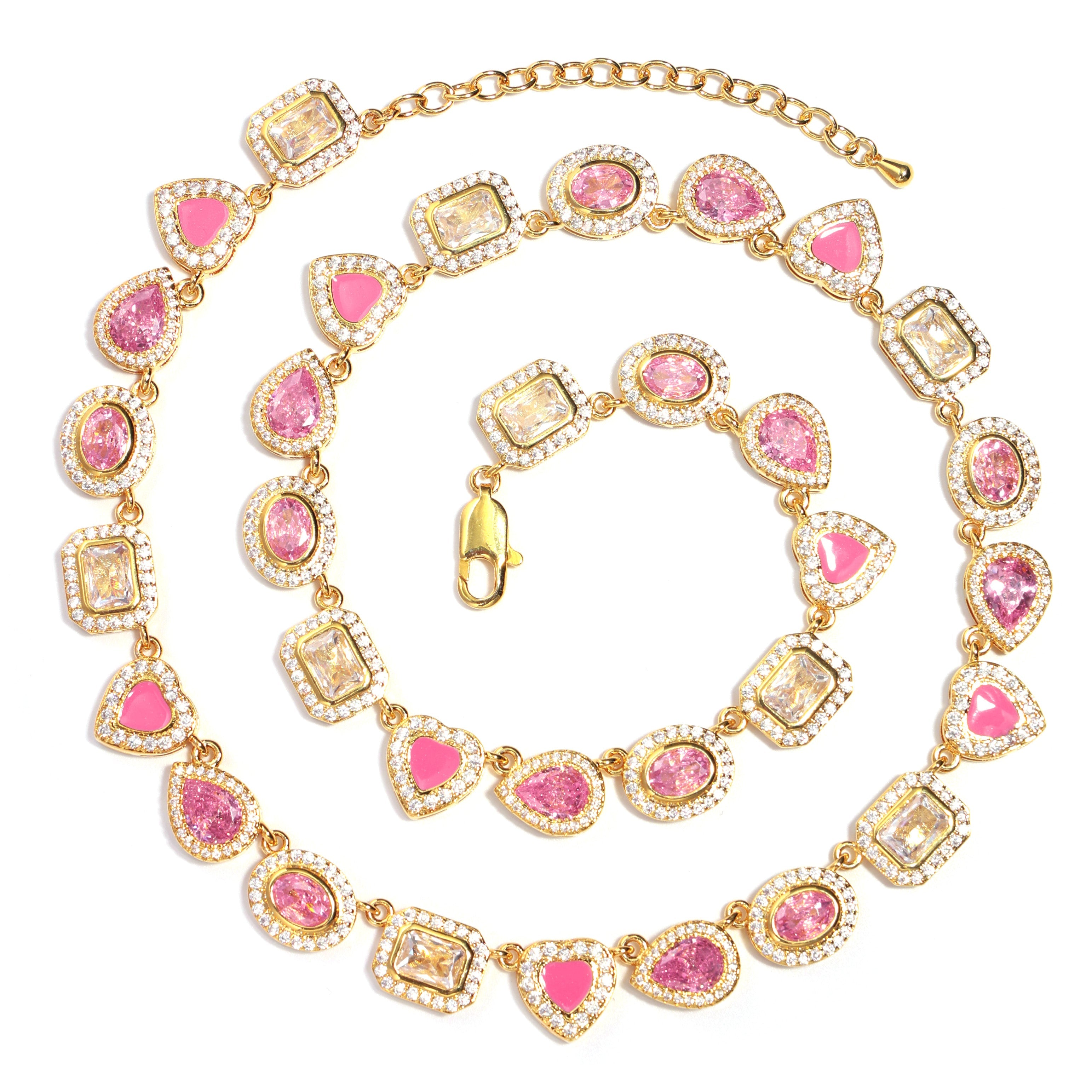 Sakura Dream Pink Gemstone Bracelet