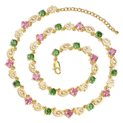 Evil Eye & Hamsa Gemstone Bracelet