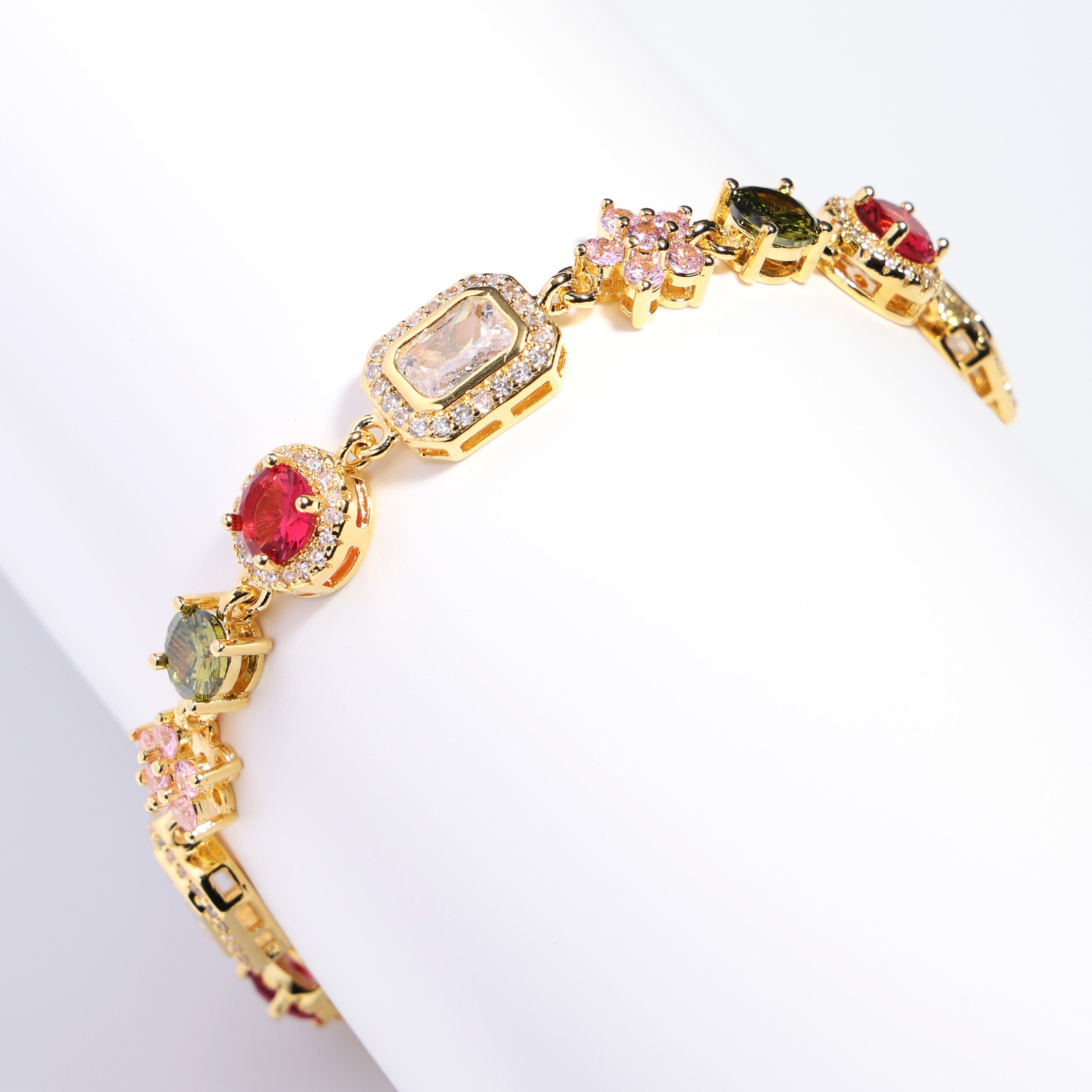 Sweet Blossom Gemstone Bracelet