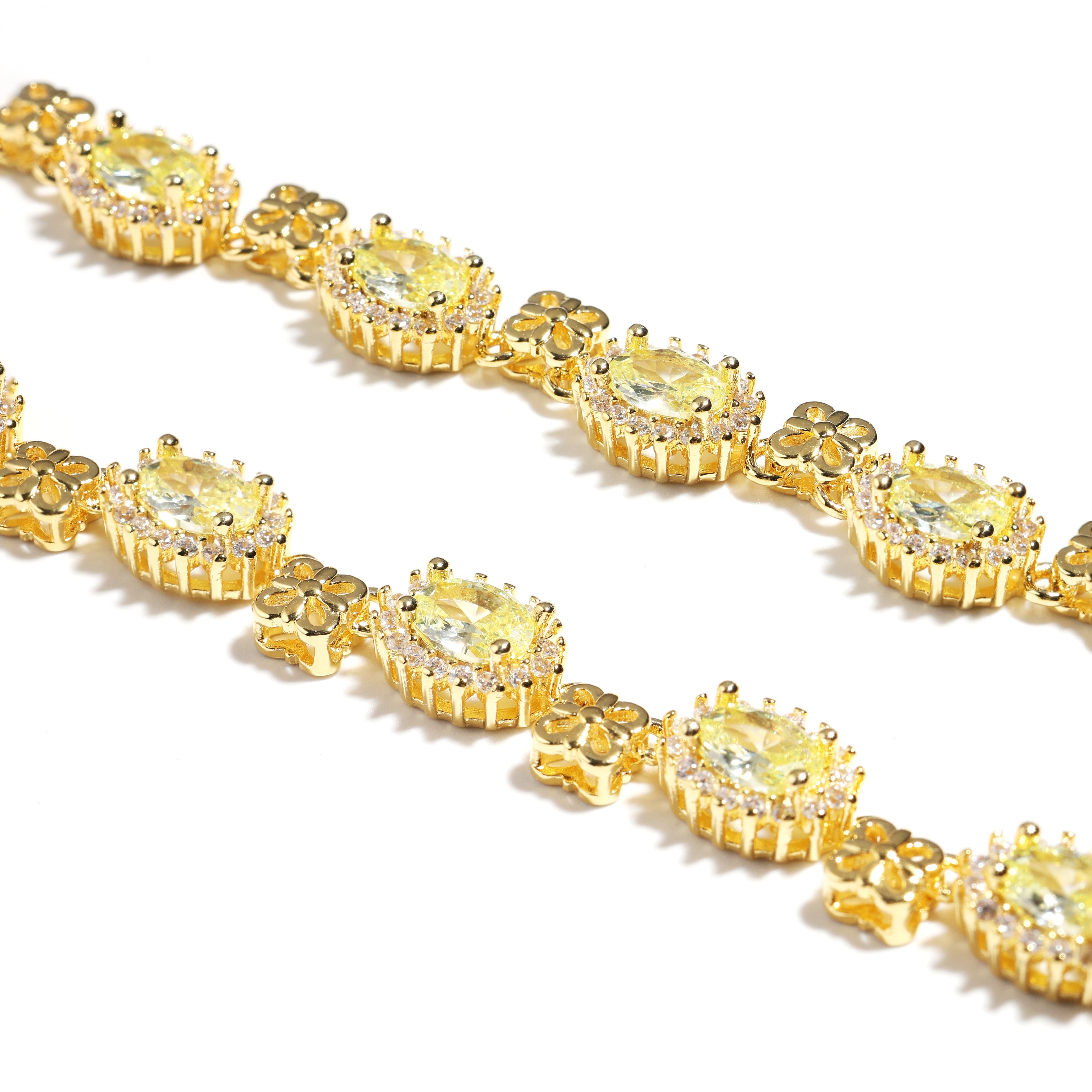 Green Flora Tourmaline Minimalist Bracelet