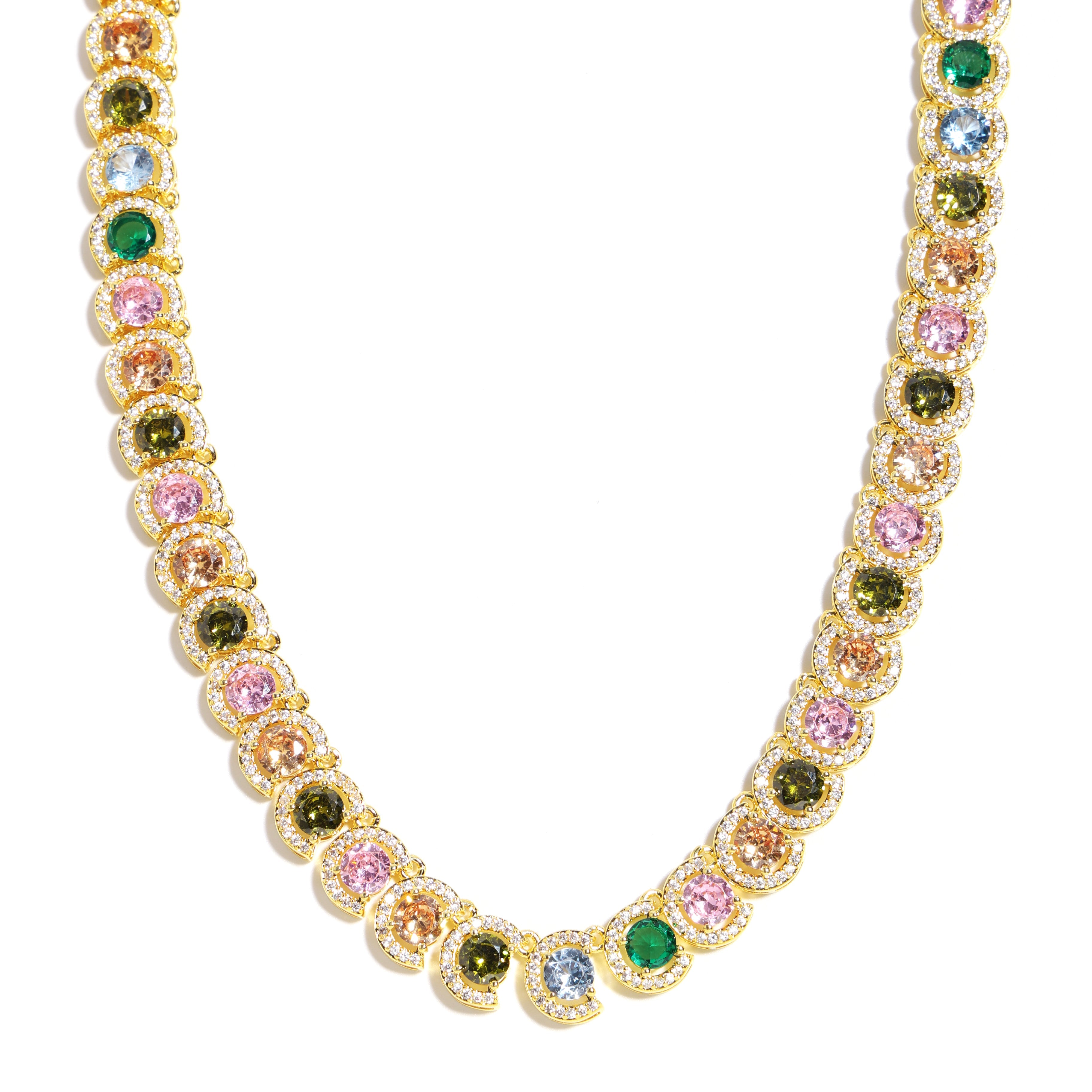 Summer Juicy party Tourmaline Statement Bracelet