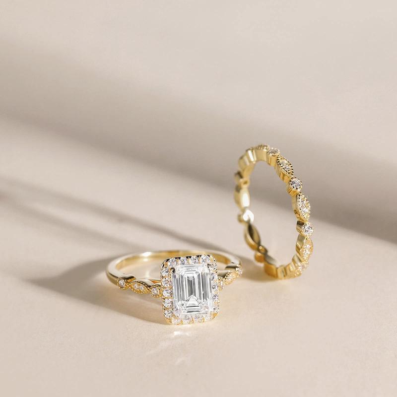 2CT Bridal Ring Engagement Rings